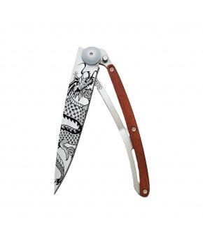 Kapesní nůž Deejo 1CB076 Tattoo 37g coralwood Chinese Dragon Kapesní nůž Deejo 1CB076 Tattoo 37g coralwood Chinese Dragon