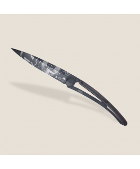 Kapesní nůž Deejo 1GB172 Tattoo Black 37g ebony wood Vinyl Kapesní nůž Deejo 1GB172 Tattoo Black 37g ebony wood Vinyl