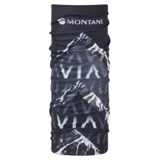 Montane VIA CHIEF-BLACK-ONE SIZE unisex šátek černý