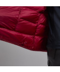 Montane ANTI-FREEZE XT HOODIE-ACER RED-M pánská bunda tmavě červená