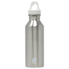 Láhev Mizu MIZU M5 - 530ml - Stainless w White Print & LC Láhev Mizu MIZU M5 - 530ml - Stainless w White Print & LC
