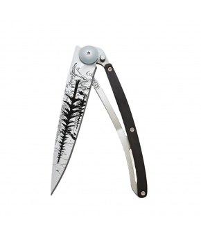 Kapesní nůž Deejo 1CB109 Tattoo 37g ebony wood Forest