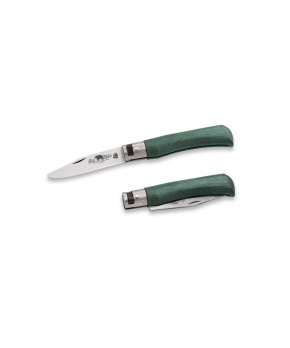 Juniorský kapesní nůž Antonini OldBear 9357/17_MVK bezpečnostní pojistka, kulatá špička