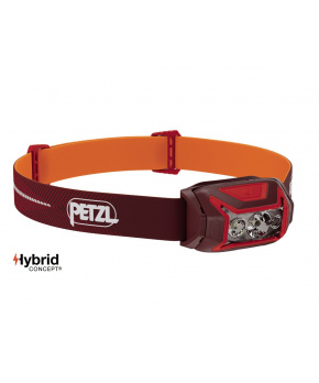 Petzl ACTIK CORE RED 2025 svítilna červená