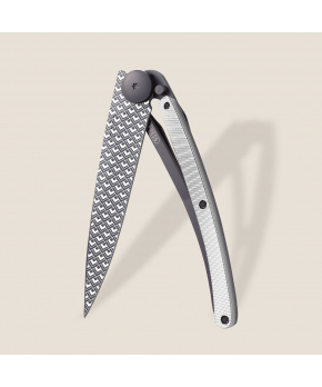 Kapesní nůž Deejo 1GM032 Tattoo Aluminium 37g aluminium light grey Quadratic Kapesní nůž Deejo 1GM032 Tattoo Aluminium 37g aluminium light grey Quadratic