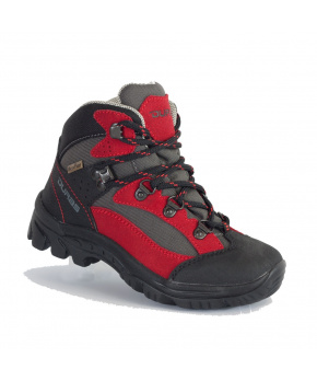 Dětská turistická obuv Duras Rocker Kid II WaterProof red black